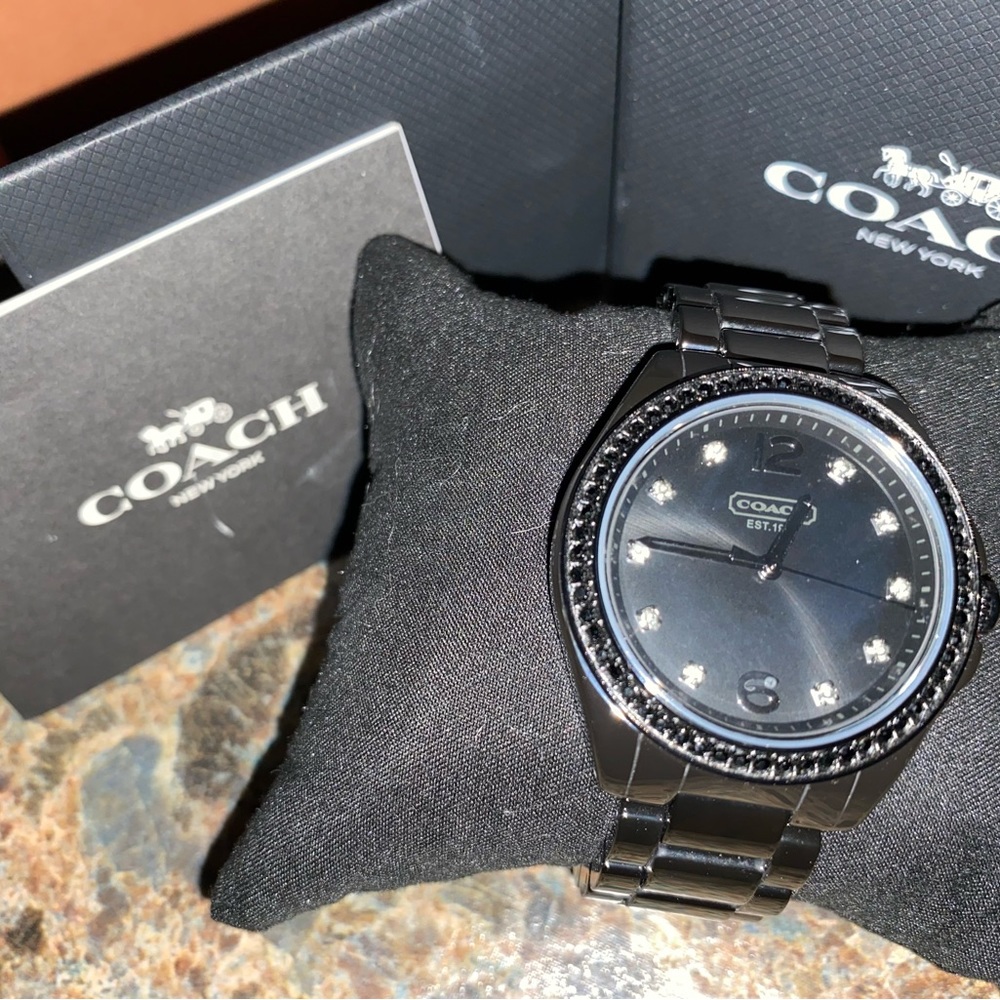 Coach Tristen women’s watch. Excellent condition, worn once